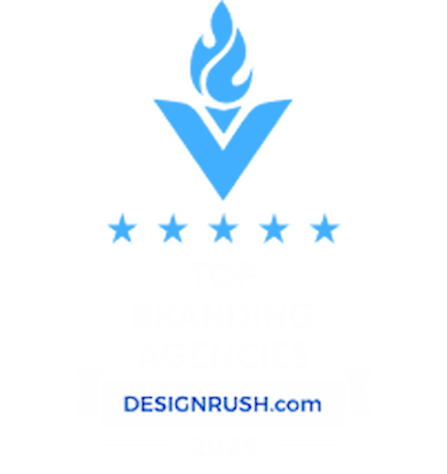 Featured on the DesignRush list of top branding agencies